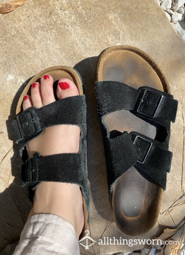 Black Birkenstocks