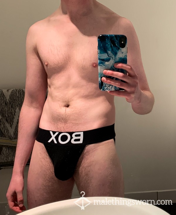 Black Box Jockstrap Used By Couple