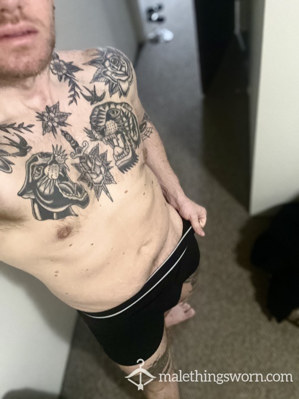 Black Boxer Briefs. 7 Days