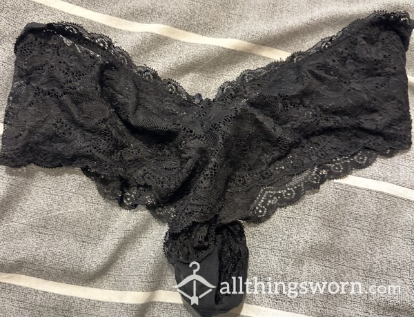 Black Brazilian Panties