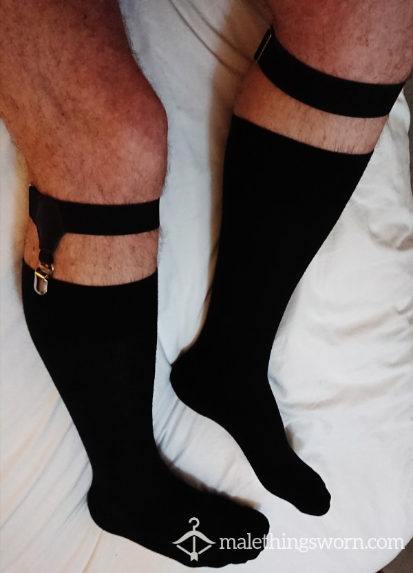 Black Business Socks