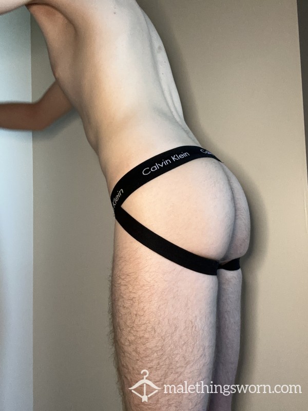 Black Calvin Klein Jockstrap (Small)