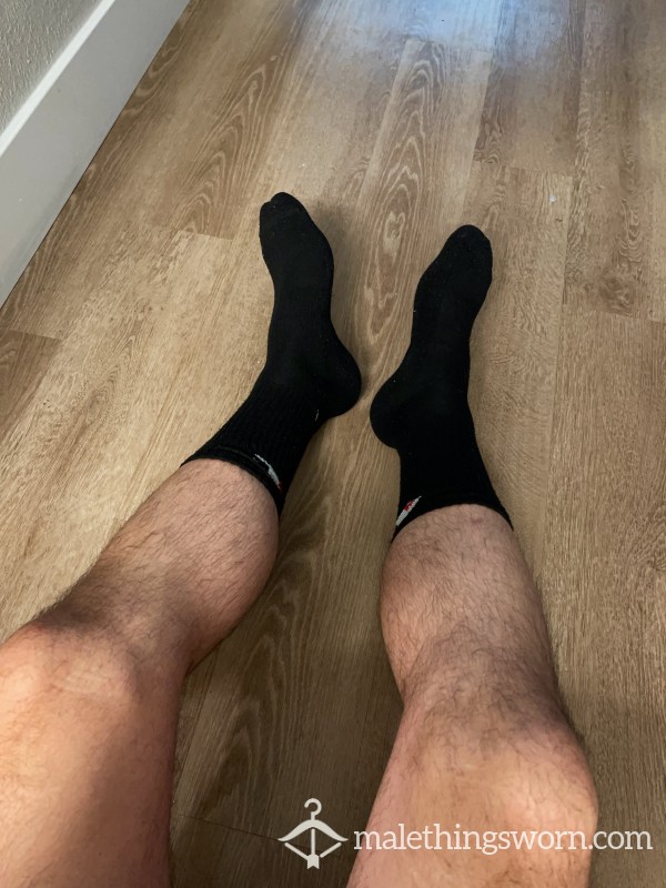 Black Champion Socks