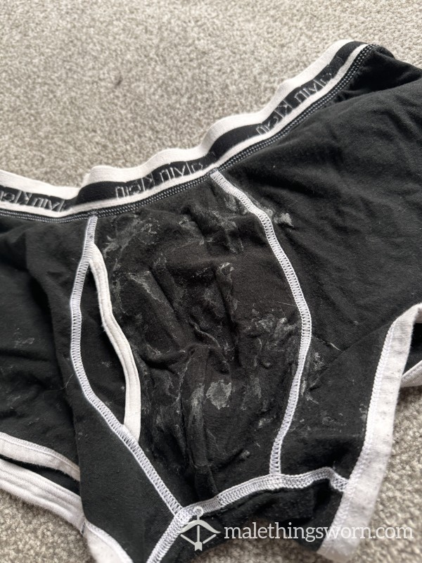 SOLD 💦 Black CK Boxer C*mrag