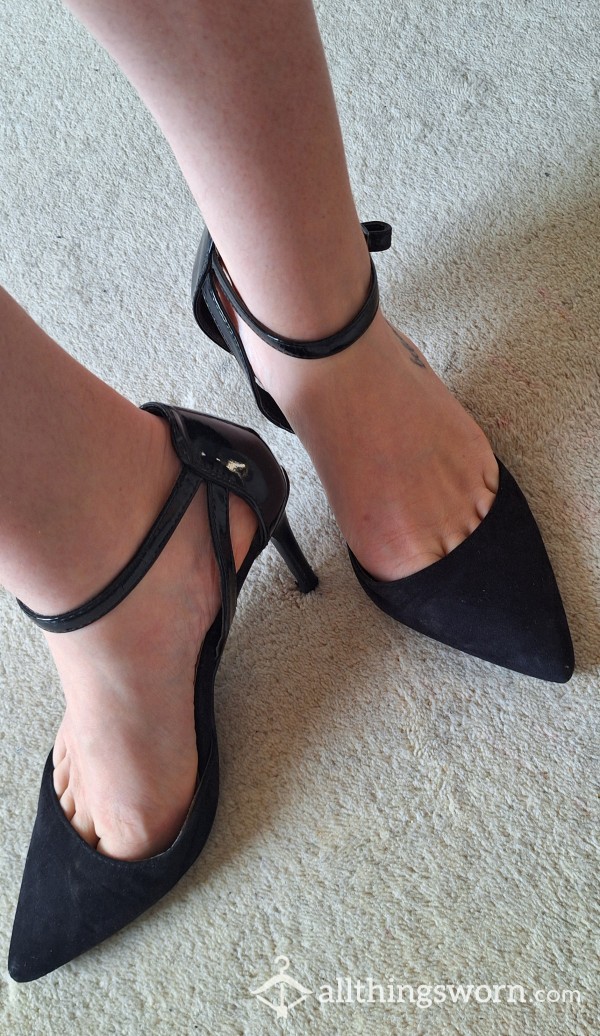 Black Closed Toe Heel