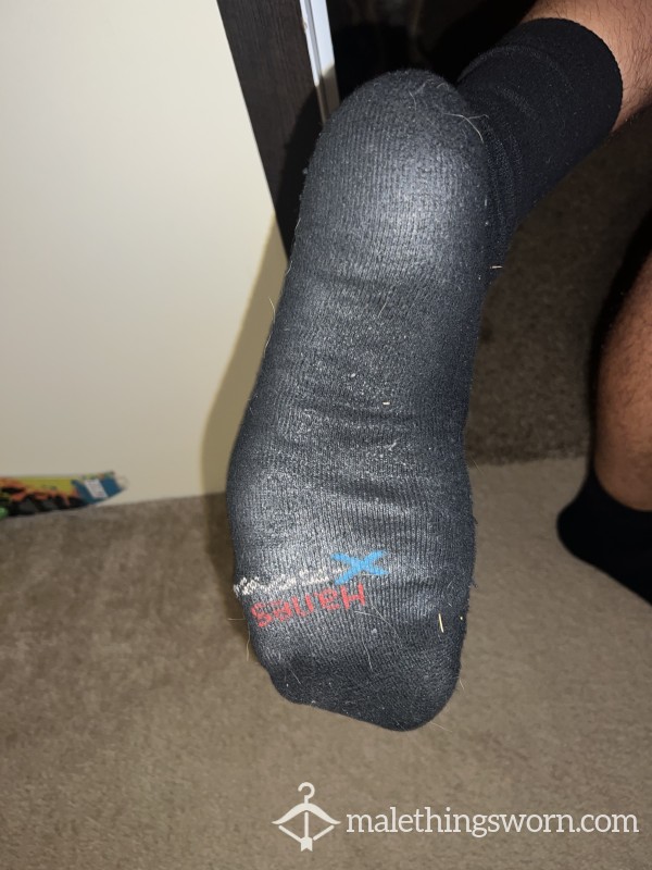 Black Crew Socks