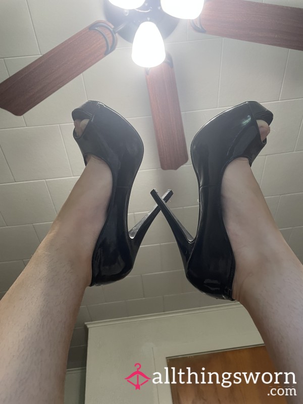 SOLD Black F*ck Me Heels