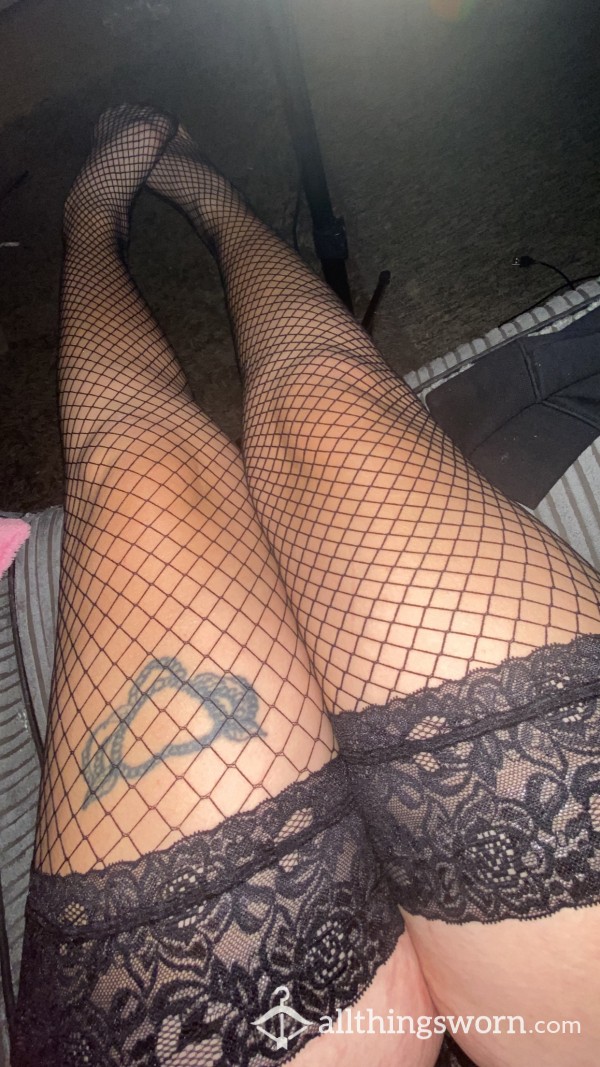 Black Fishnet Stockings For Sale