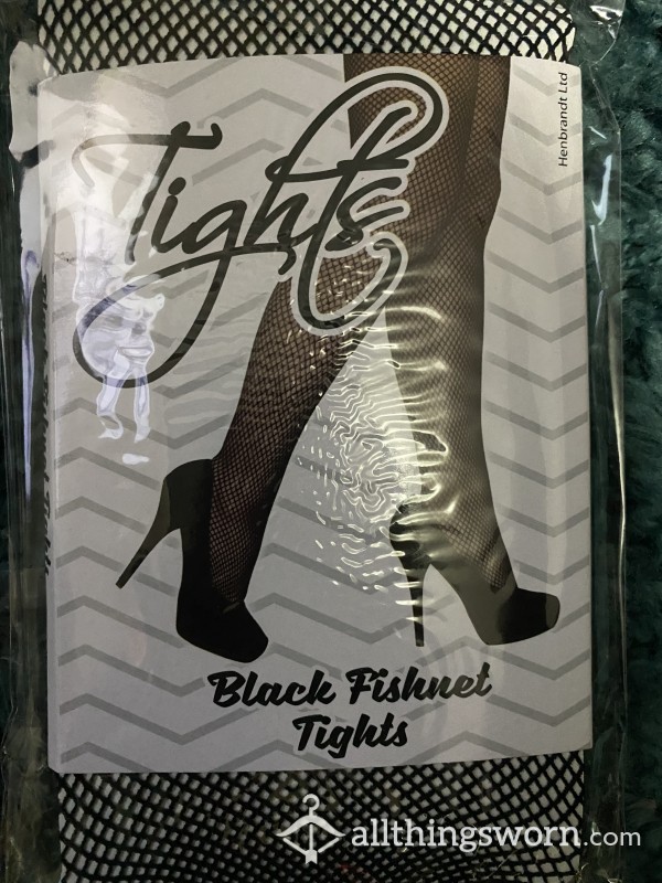 Black Fishnet Tights Worn To Order