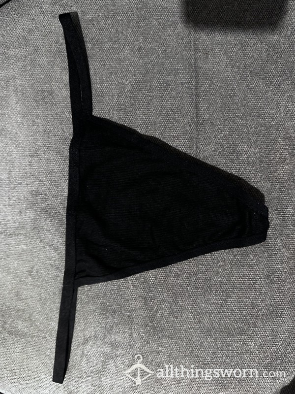 Black G-string