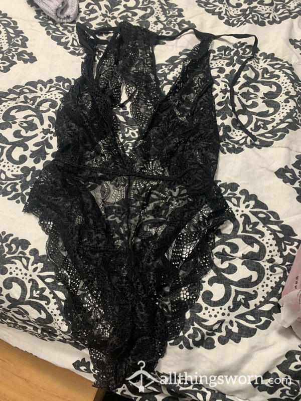 Black Lace Bodysuit