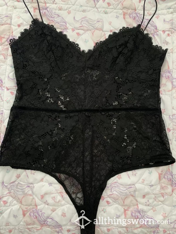 Black Lace Bodysuit