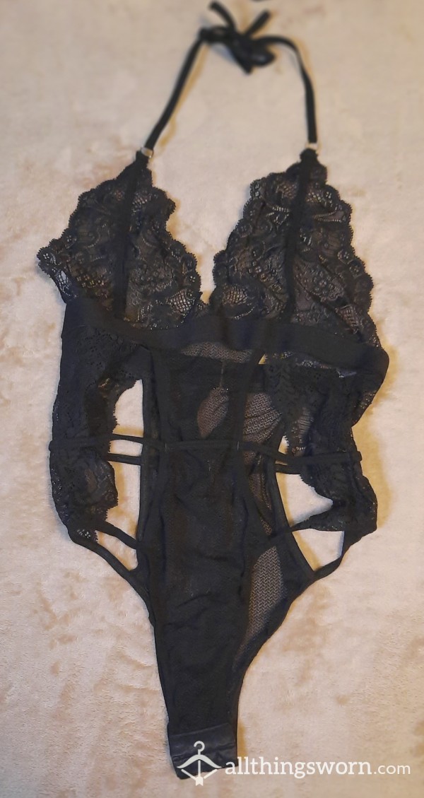 Black Lace Bodysuit