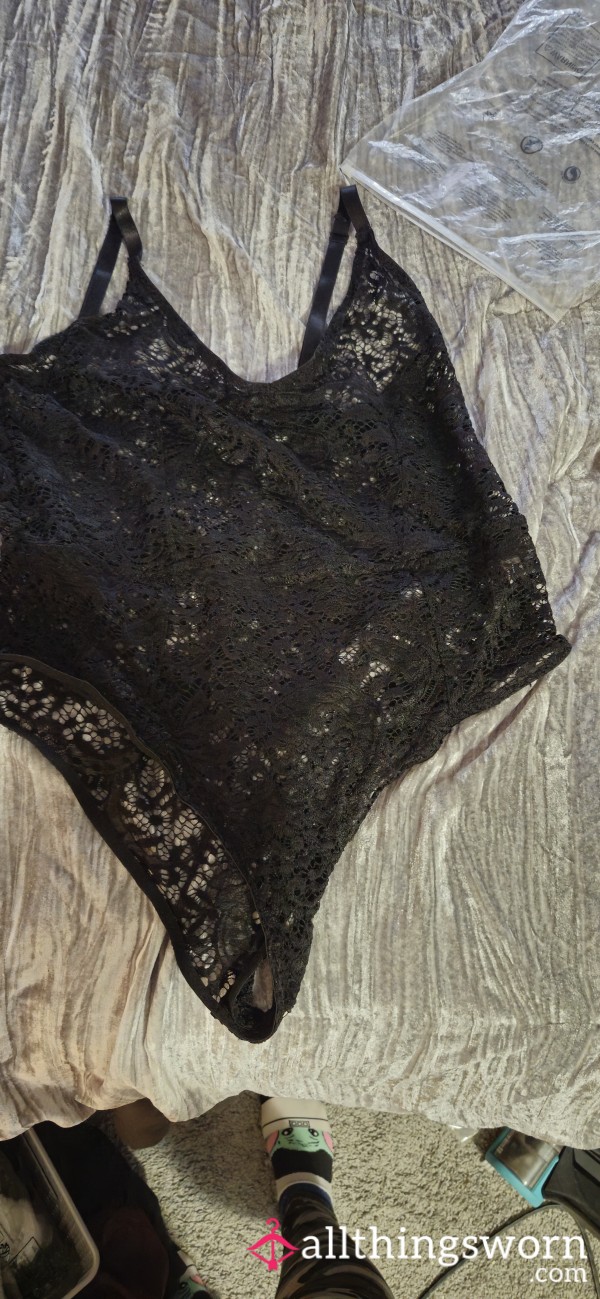 Black Lace Bodysuit