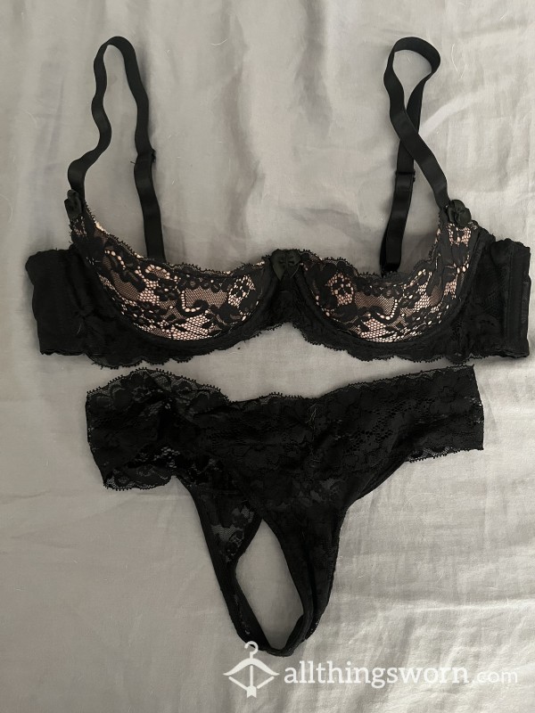 Black Lace Set