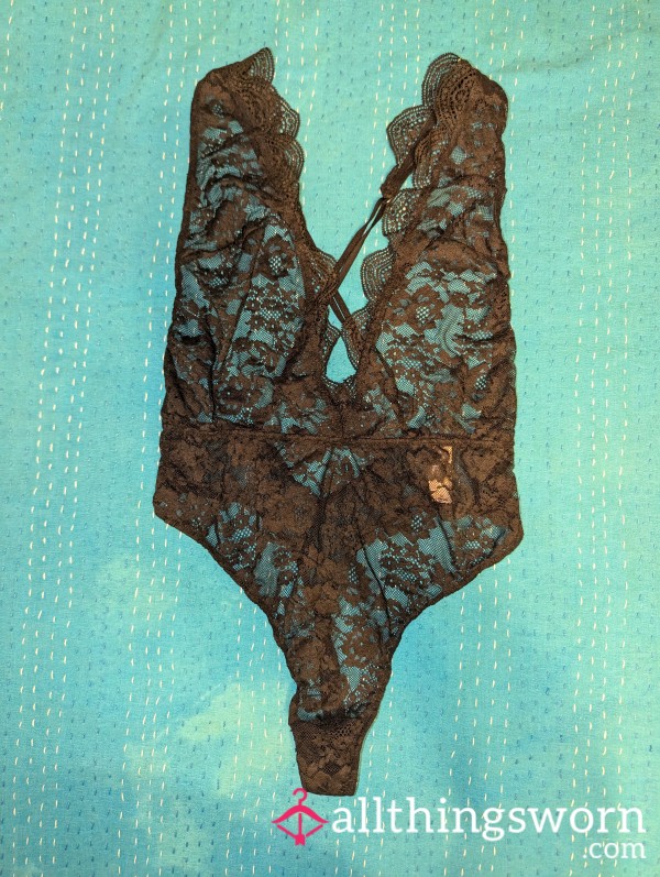 Black Lace Victoria Secret Size Medium