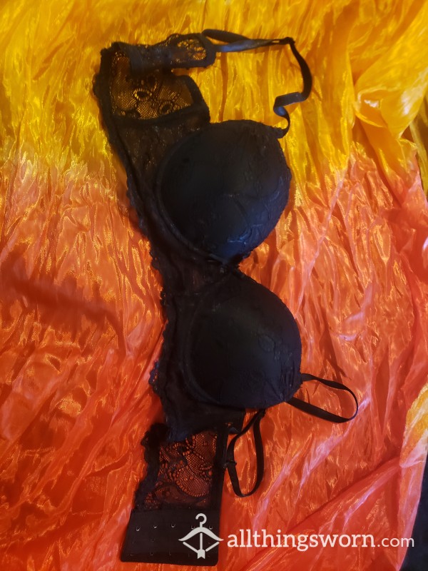 Black Lacy Push Up, 34C