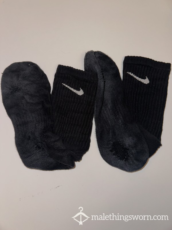 Black Nike Socks