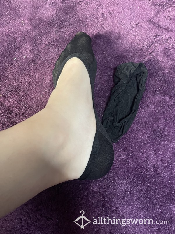 Black No Show Nylons