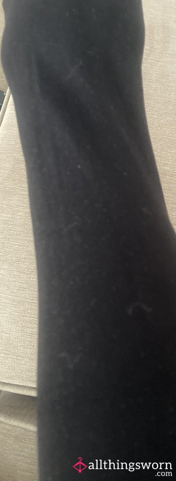 Tights - Black Nylon - Quite Thick -