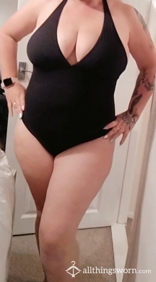 Black One Piece Swimsuit