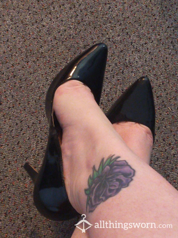 Black Pointy Toe