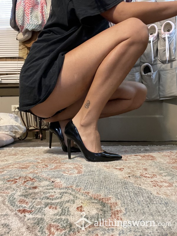 Black S**y Business Heels