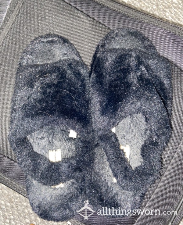 Black Slippers