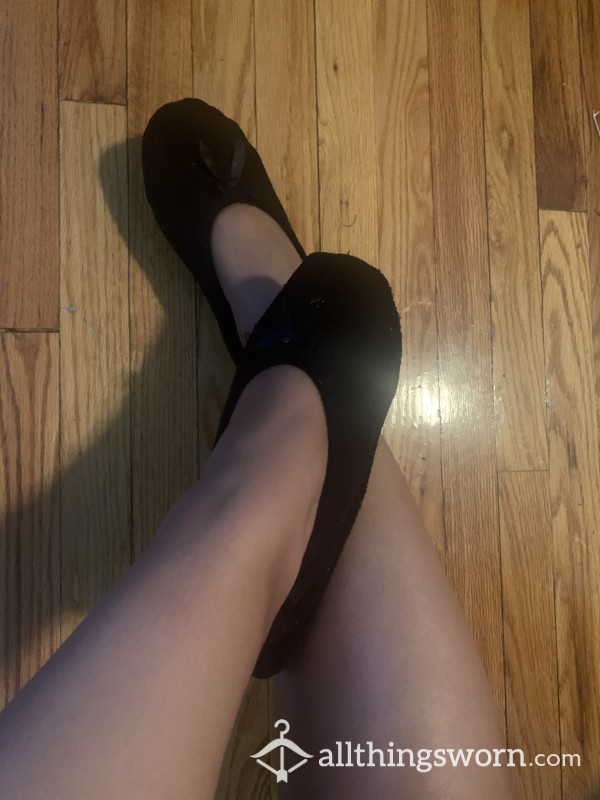 Black Stinky Slippers