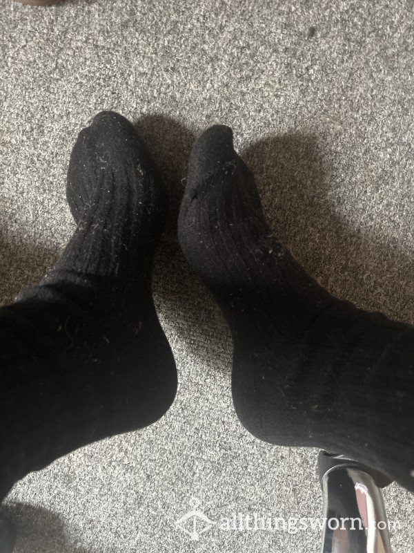 Black Sweaty Socks