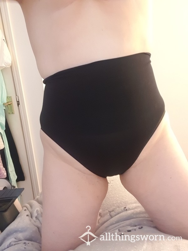 Black Tummy Control Knickers