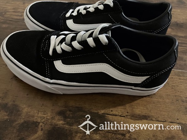 Black Vans - Includes US Shipping & 1 Custom Week Wear - Customize