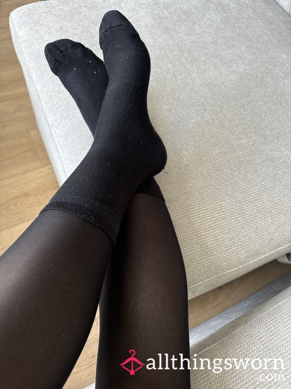 Black Work Socks