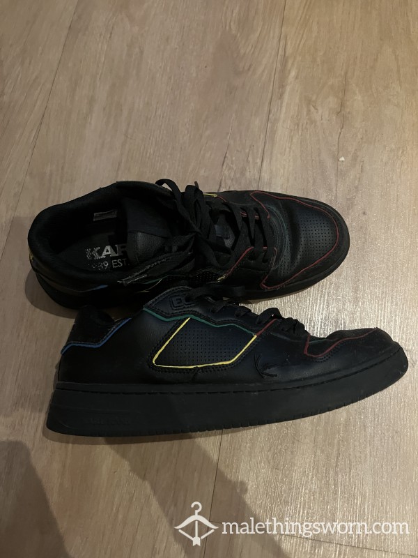 Black Work Trainers