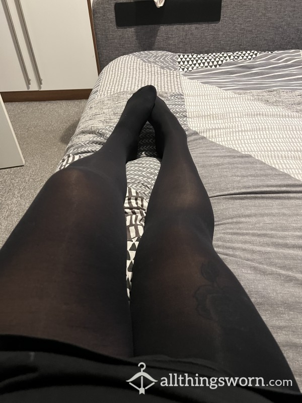 Black Worn Tights