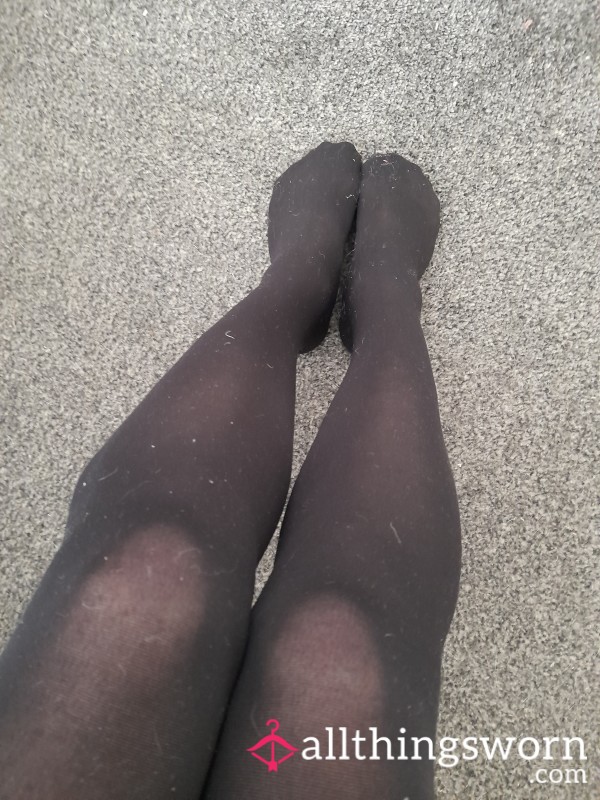 Black Worn Tights