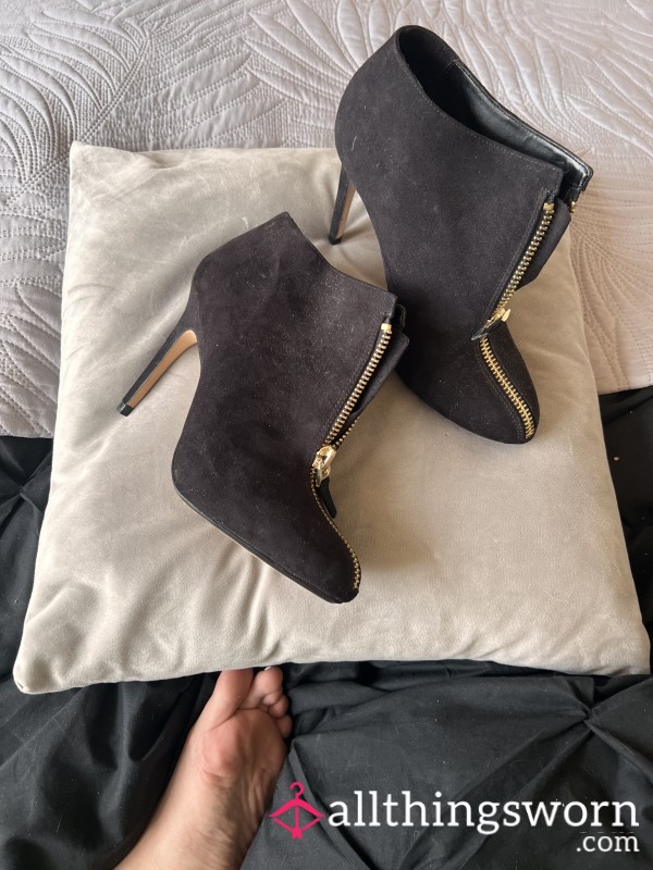 Taste & Smell - Black Zara Ankle Boots