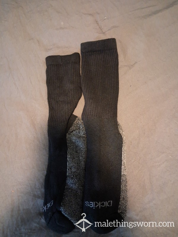 Black/Grey D*ckie Work Socks