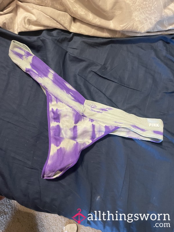 Blue And Purple Thong