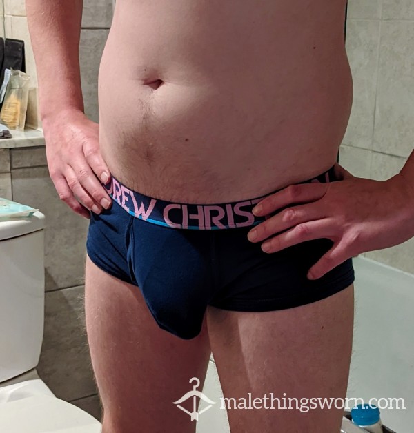 Blue Andrew Christian Trunks (medium)