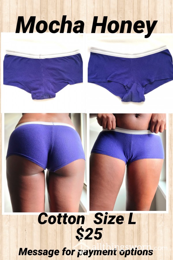 Blue Boyshorts