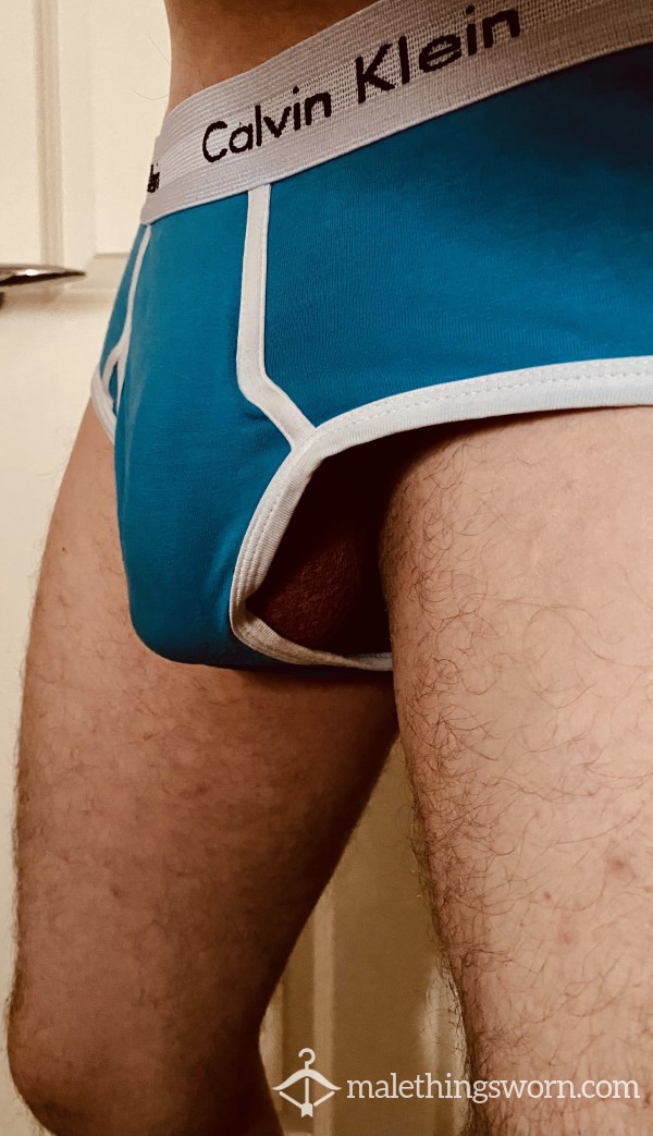 Blue Calvin Klein Briefs