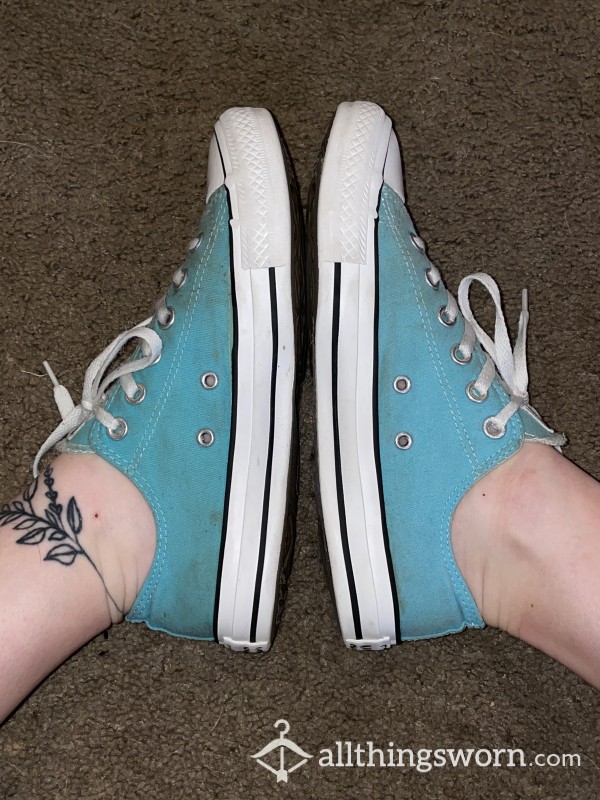 Blue Converse