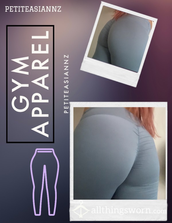 Blue ECTH Gym Leggings (FULL) 💧🌊