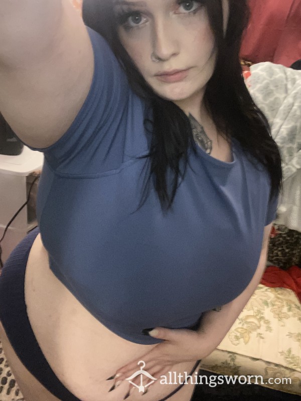 Blue Fashion Nova Top