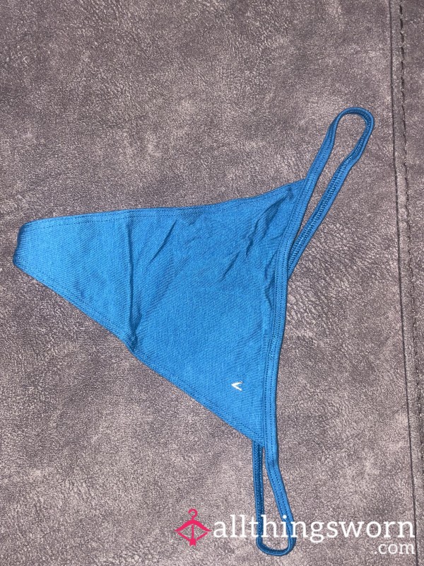 Blue G String Panties VS Brand