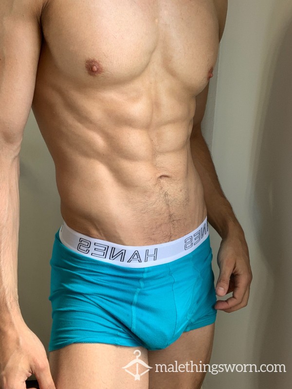 SOLD- Blue Hanes Underwear