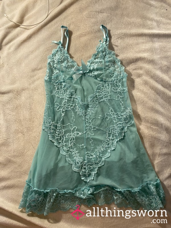 Blue Lace Babydoll