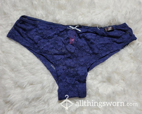 Blue Lace Briefs