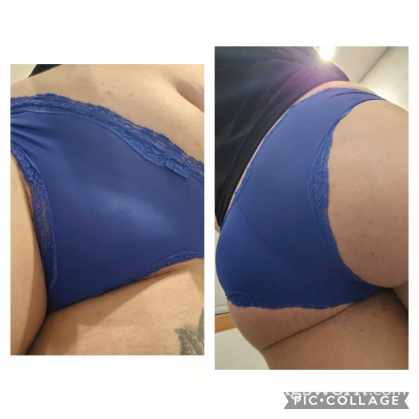 Blue Silky Panties